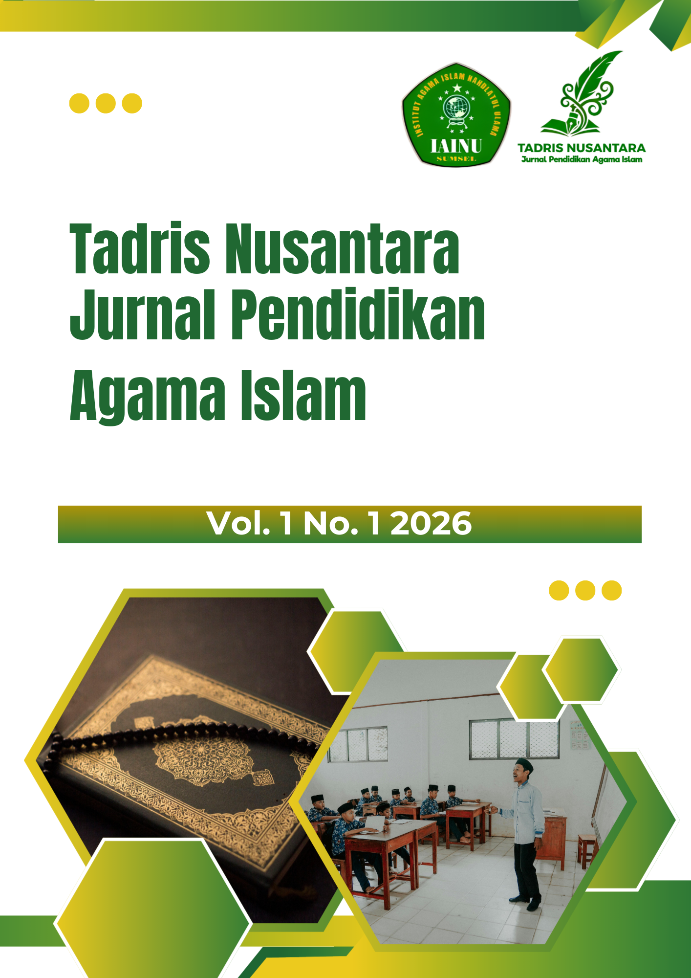 					View Vol. 1 No. 1 (2026): Tadris Nusantara: Jurnal Pendidikan Agama Islam
				